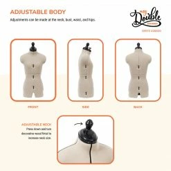 Dritz Dress Forms My Double Designer Adjustable Dress Form