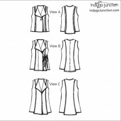 Indygo Junction Modern Silhouette Vest Pattern