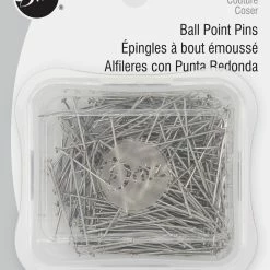 Dritz 1-1/16" Ball Point Pins, Nickel, 400 Pc
