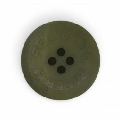 Dritz Buttons & Cover Buttons Recycled Paper Round Button, 23mm, 2 Pc