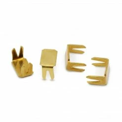 Dritz Zipper Slides & Stops, Brass, 12 Pc 13 Dritz Zipper Slides & Stops, Brass, 12 Pc