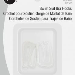 Dritz 3/4" Swim Suit Bra Hooks, 2 Pc Hooks & Eyes