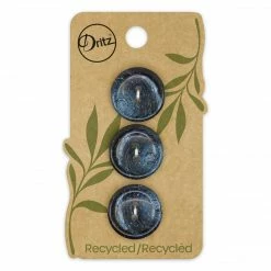Dritz Recycled Hemp Round Button, 20mm, 3 Pc Buttons & Cover Buttons