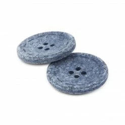 Dritz Recycled Cotton Round Stitch Button, 25mm, 2 Pc Buttons & Cover Buttons 42 Dritz Recycled Cotton Round Stitch Button, 25mm, 2 Pc Buttons & Cover Buttons