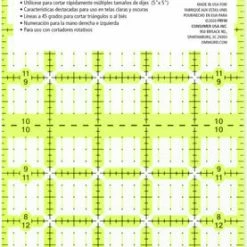 Omnigrid Non-Slip Rectangle Ruler, Neon Quilting Rulers