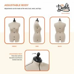 Dritz Dress Forms My Double Designer Adjustable Dress Form