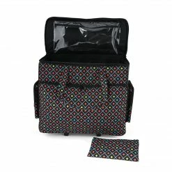 Dritz Sewing Baskets & Storage Sewing Machine 2-Wheel Tote