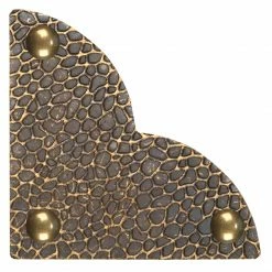 Dritz Textured Quatrefoil Corners, Large, 4pc