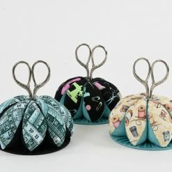 Dritz Pins & Accessories Pin Cushions & Scissors, Assorted, 3 Pc