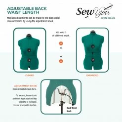 Dritz Sew You Adjustable Dress Form Dress Forms
