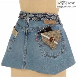 Indygo Junction Be Still My Heart Recycled Denim Jean Apron Pattern, PDF Download