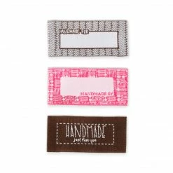 Dritz Sew-on Woven Quilt Labels, Assorted, 9 Pc Lettering & Embellishments