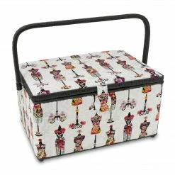 Dritz Rectangular Sewing Basket, XL Sewing Baskets & Storage