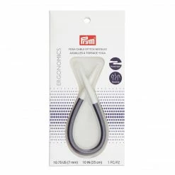 Prym Knitting Needles 10" Yoga Cable-Stitch Needle, US 10.75 (7mm)