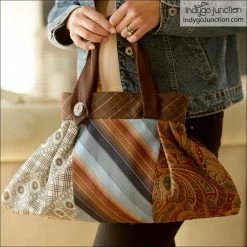 Indygo Junction Thrifted Fashion Bag Pattern, PDF Download