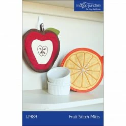 Indygo Junction Fruit Stitch Mitts Pattern, PDF Download Home & Storage