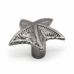 Dritz Outlet Cast Iron Starfish Knob, Pewter