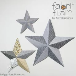 Indygo Junction Crafts & Toys Wall Art Star Fabriflair Pattern