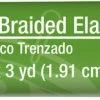 Dritz 3/4" Black Braided Elastic, 3 Yd