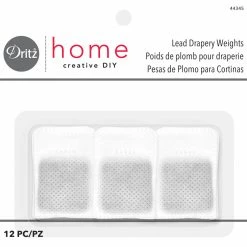 Dritz Drapery Tape, Hooks & Weights Lead Drapery Weights