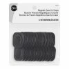 Dritz 1-1/8" Magnetic Sew-On Snaps, 12 Sets, Black Bulk Notions