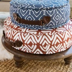 Dritz Furniture Legs & Feet Curved Country Bun Feet, Natural, 2 Pc