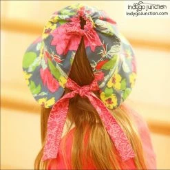Indygo Junction Purses & Accessories Simple Sunbonnet Hat Pattern, PDF Download