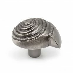 Dritz Cast Iron Shell Knob, Silver Outlet