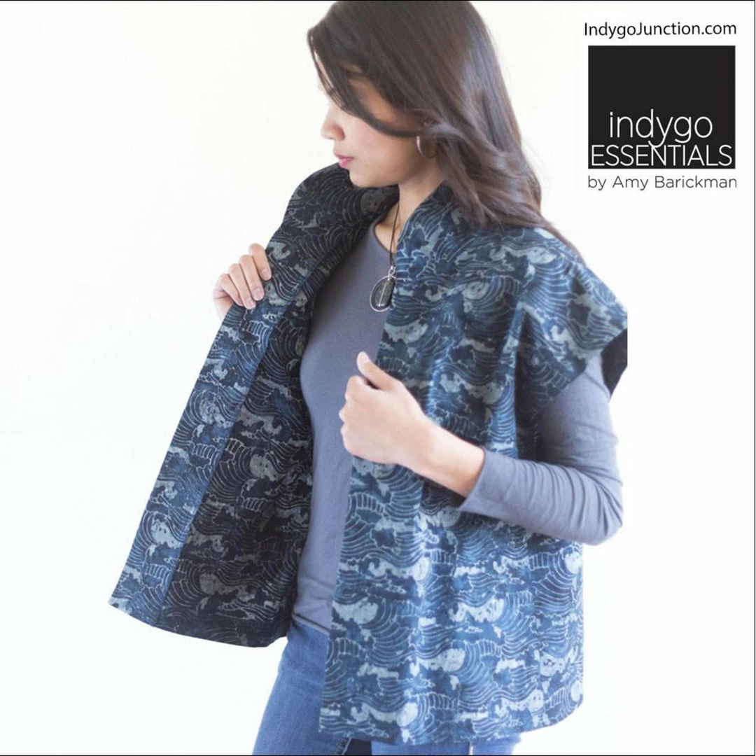 Indygo Junction Mandarin Vest Pattern Apparel 7 Indygo Junction Mandarin Vest Pattern Apparel
