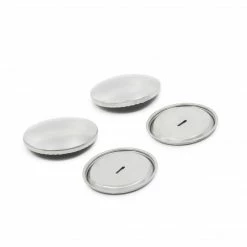 Dritz Half Ball Cover Buttons, Nickel Buttons & Cover Buttons