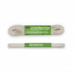 Dritz Elastics 3/8" Cotton Swimwear Elastic, Natural