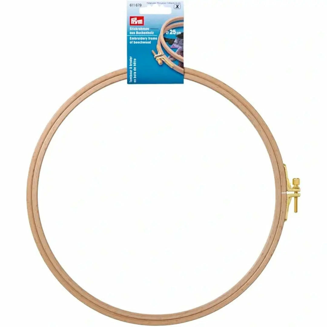Prym Embroidery Frame, Beechwood 8 Prym Embroidery Frame, Beechwood