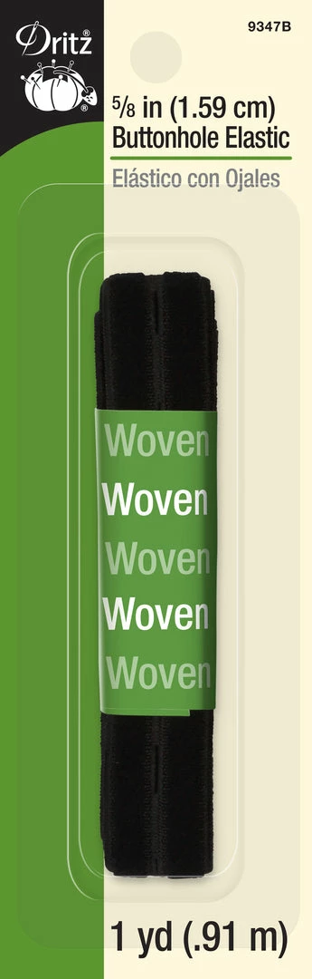 Dritz 5/8" Buttonhole Elastic, 1 Yd 4 Dritz 5/8" Buttonhole Elastic, 1 Yd