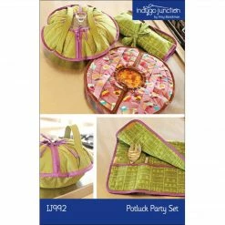 Indygo Junction Potluck Circular Casserole & Servingware Party Set Pattern, PDF Download