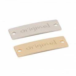 Dritz Metal Labels, Assorted, 4 Pc Lettering & Embellishments