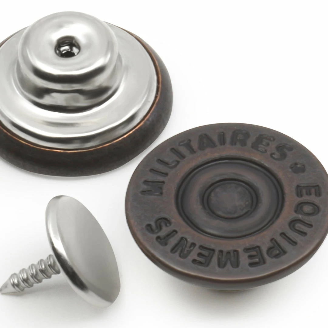 Dritz Buttons & Cover Buttons 5/8" Dungaree Buttons, 4 Pc 21 Dritz Buttons & Cover Buttons 5/8" Dungaree Buttons, 4 Pc