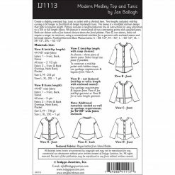 Indygo Junction Modern Medley Top & Tunic Pattern